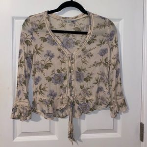 American eagle XS floral top
